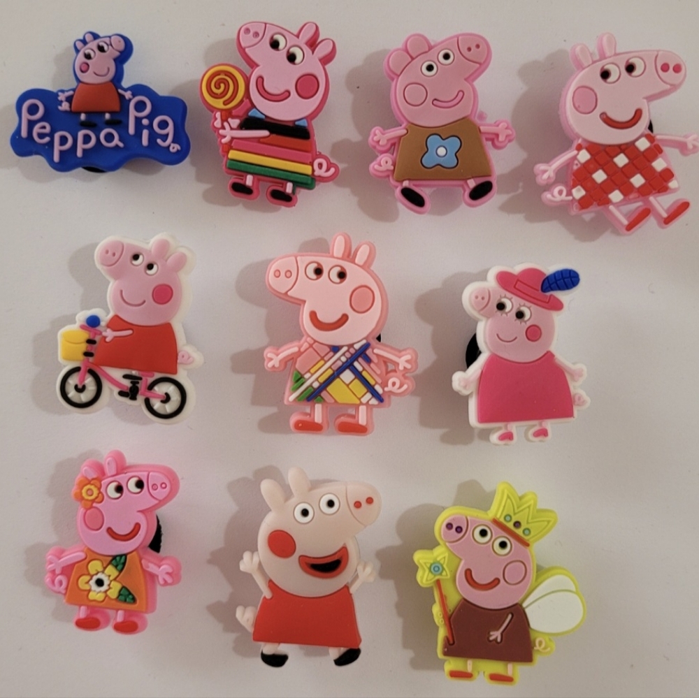 10 pcs. Shoe Charms for crocs